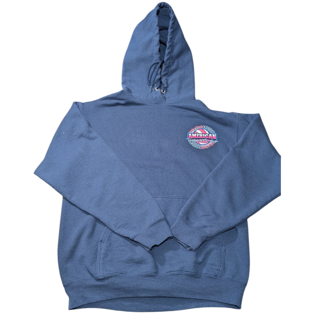 American Volleyball - Women's - Navy Blue - Hoodie - Size M - Port & Company